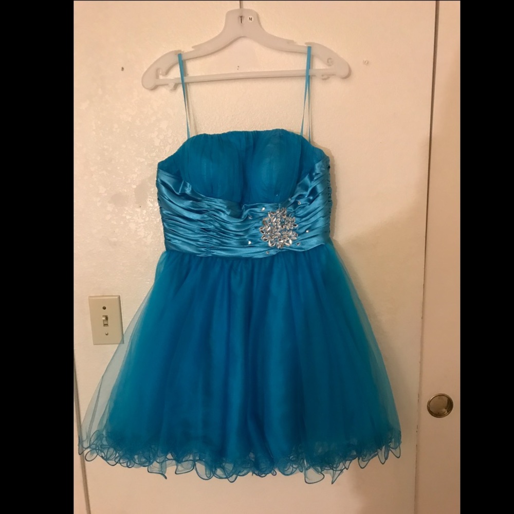 Blue dress